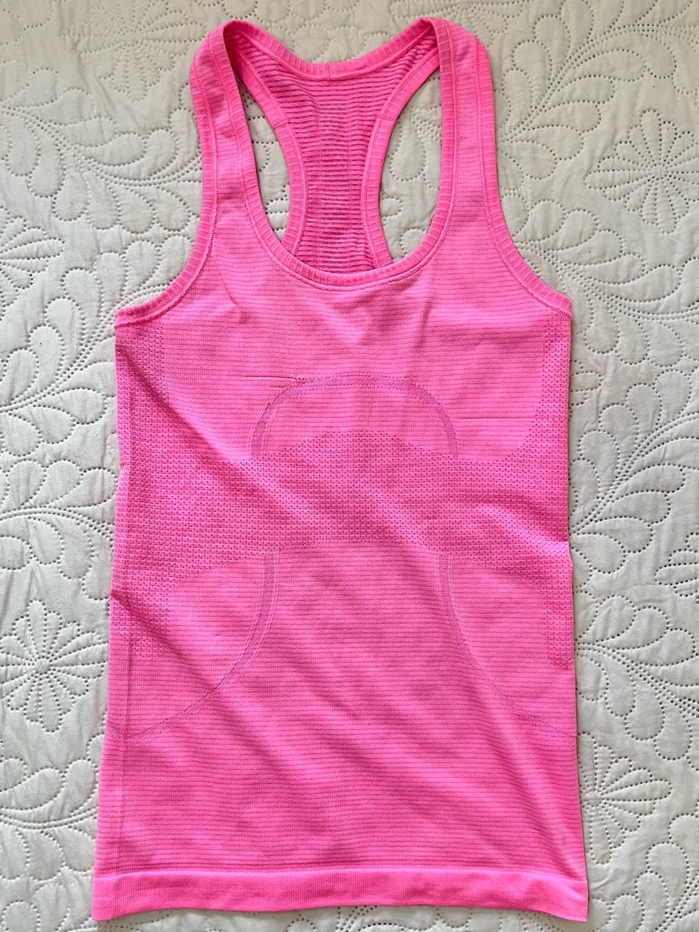 Pink Lululemon Swiftly Tech Racerback. 2